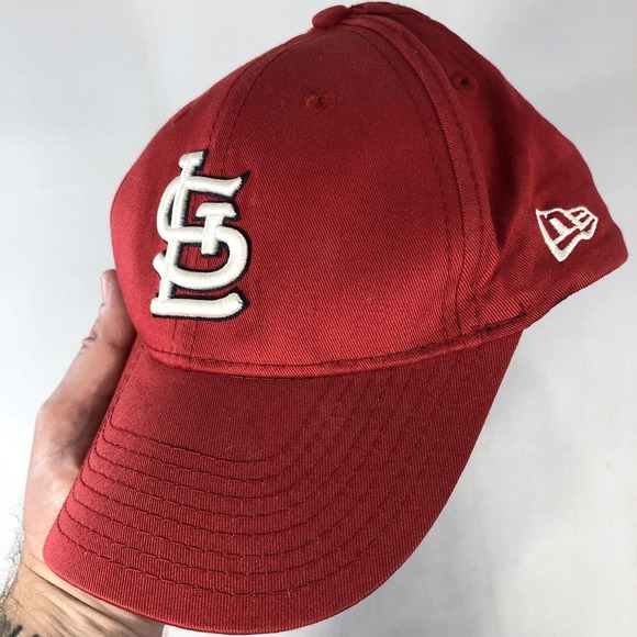 ST LOUIS CARDINALS NEW ERA FITS HAT CAP SNAPBACK RED BASEBALL ONE SIZE FITS MOST - Picture 14 of 15